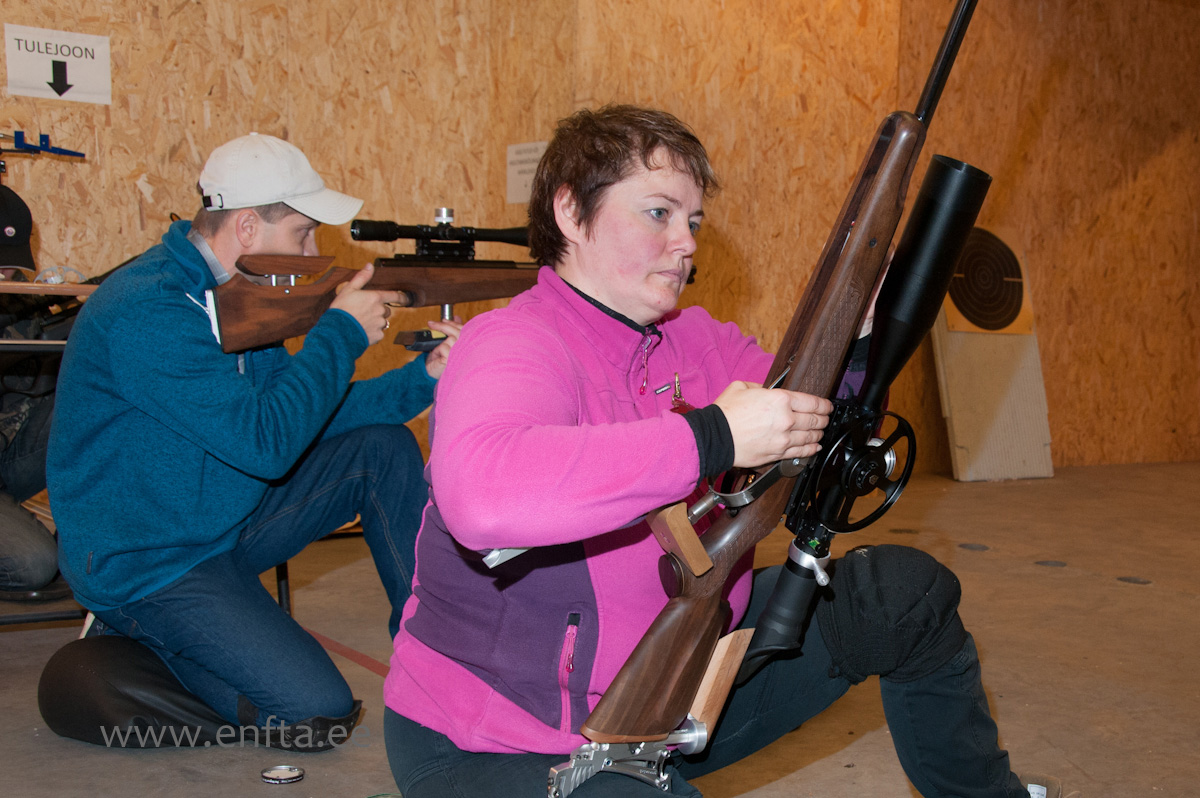 Up front  Ingrid Reinu, Air Arms Pro Sport, Nikko Stirling Targetmaster 10-50x60